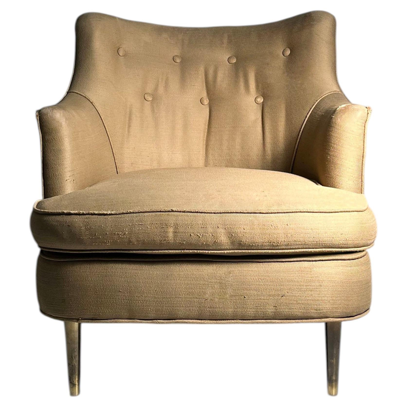 Vintage Edward Wormley Lounge Chair for Dunbar