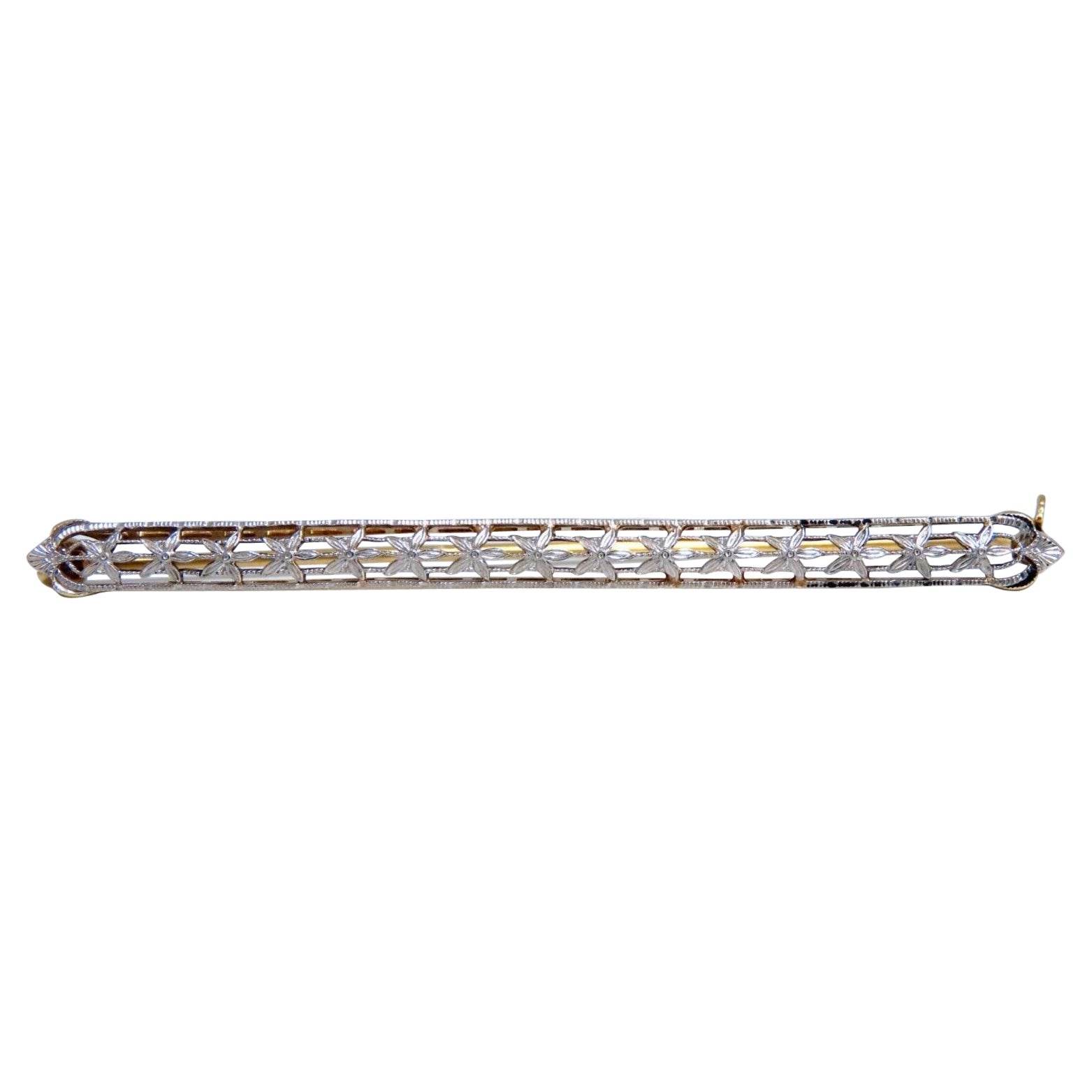 Vintage Edwardian Pin 14kt