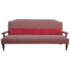 Vintage-Sofa im edwardianischen Stil