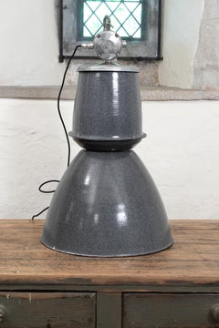Vintage EFC Factory Lamp, circa 1950s