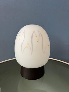 Vintage Egg Thabur Ceiling Lamp with Decorative Pattern, 1970s