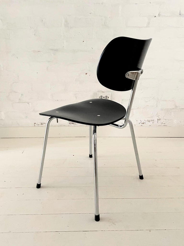 20th Century Vintage Egon Eiermann SE 68 Chair by Wilde+Spieth Germany For Sale