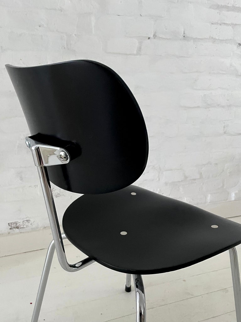 Vintage Egon Eiermann SE 68 Chair by Wilde+Spieth Germany For Sale 1
