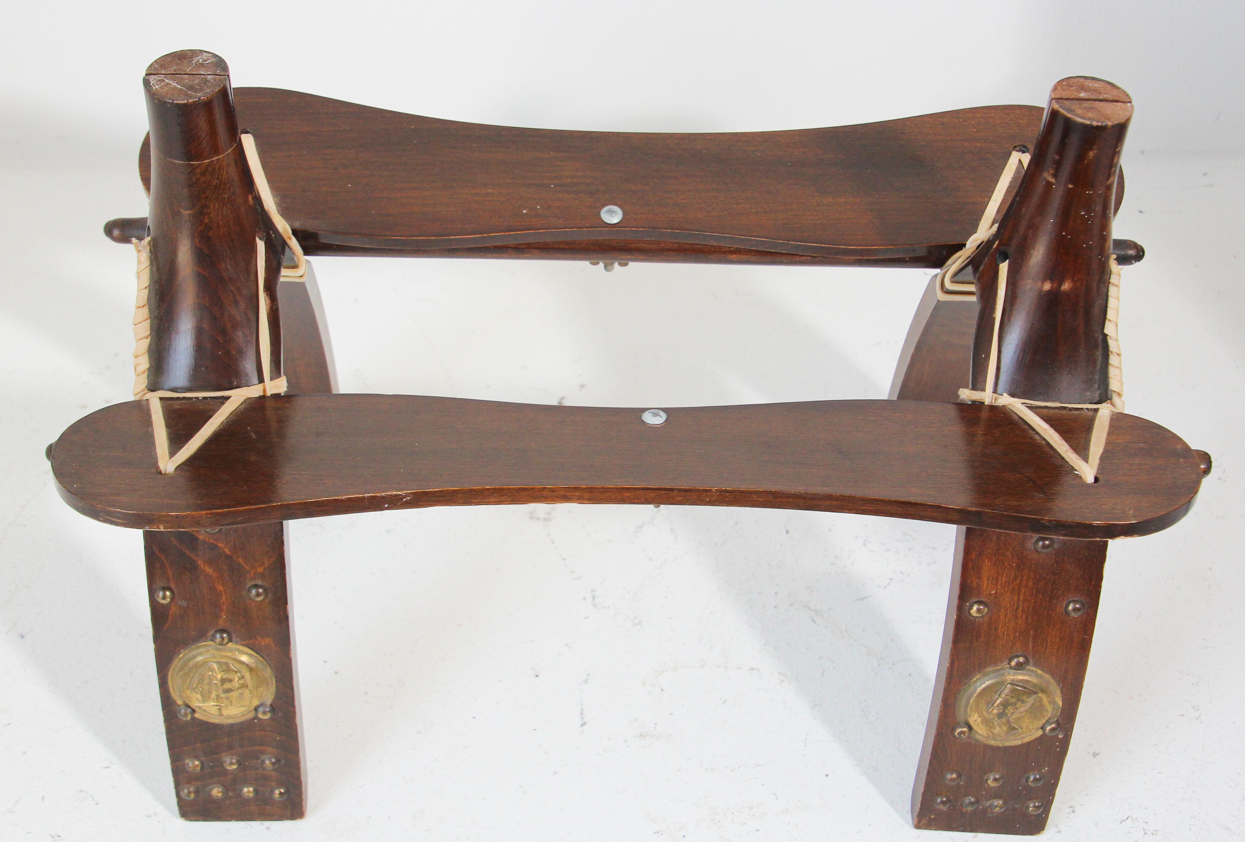 camel saddle stool history