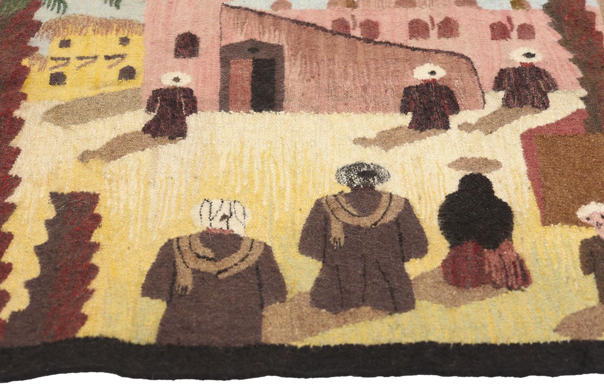 Egizio Rug & Kilim egiziano d'epoca, 05'00 x 03'05 in vendita