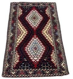 Vintage Egyptian Shirvan Rug 1.64m x 1.08m