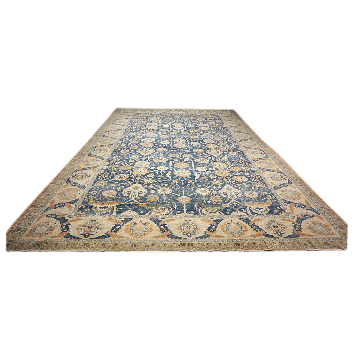 Ashly Fine rugs present a 1970s Vintage Egyptian Sultanabad 13'x21'2