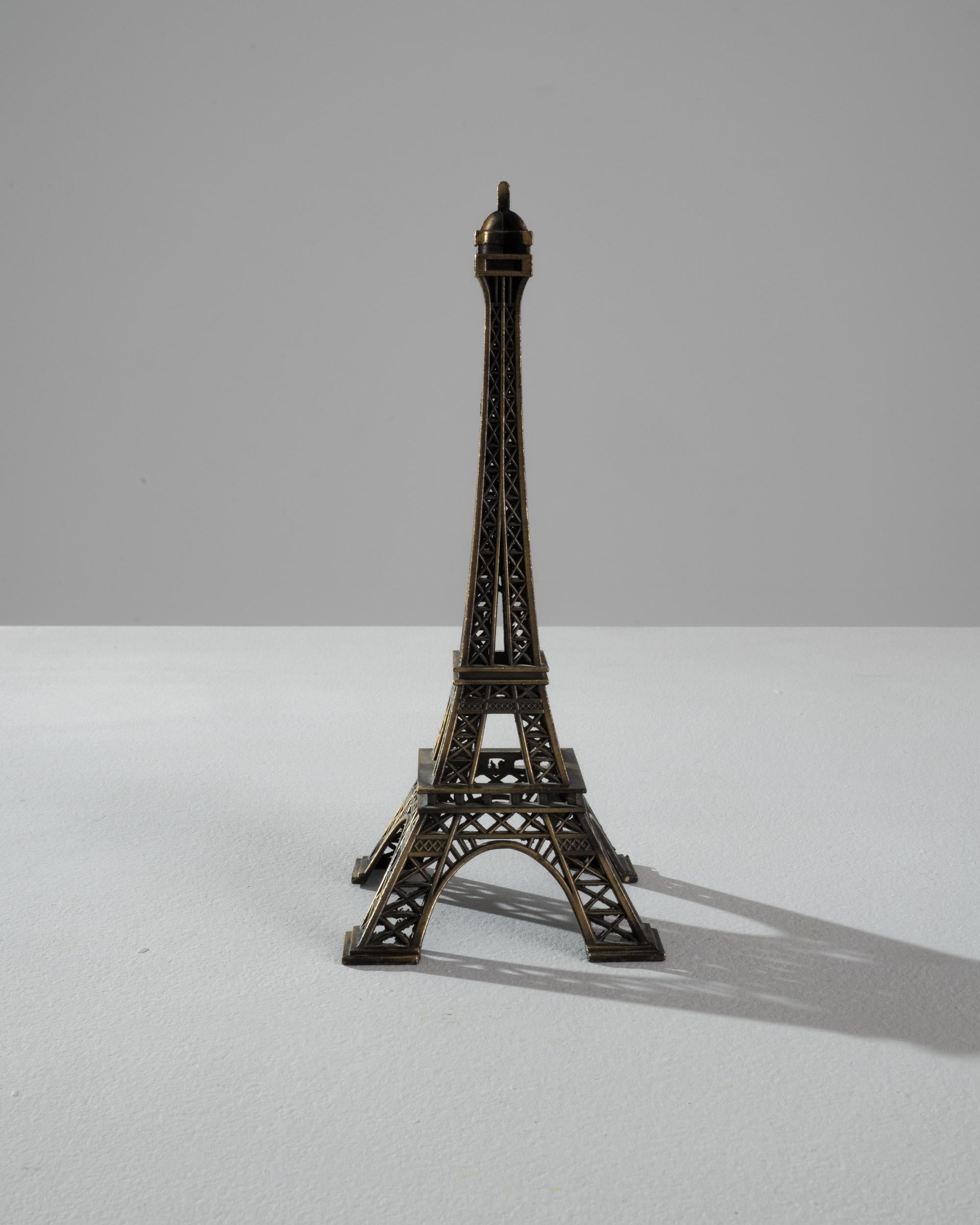 French Vintage Eiffel Tower Miniature For Sale