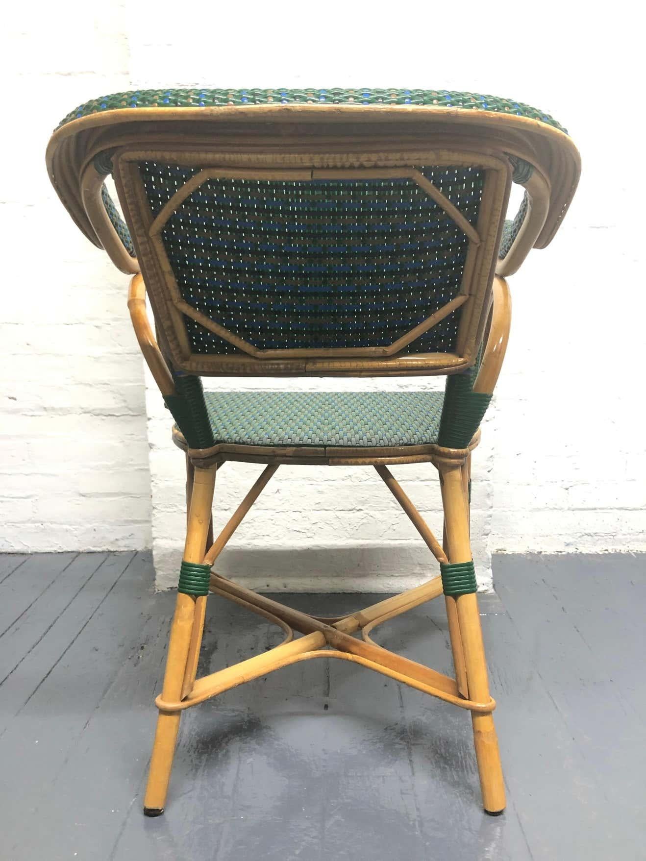 Vintage Eight French Rattan Bistro Chairs For Sale at 1stDibs vintage