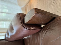 Vintage Ekornes stressless lounge chair and ottoman made in Norway, circa 1970s