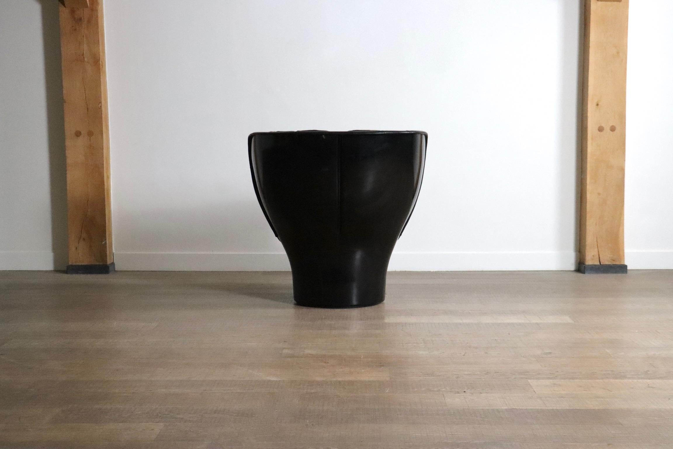 Chaise longue vintage Elda en noir sur noir par Joe Colombo pour Comfort Italy 197 en vente 3