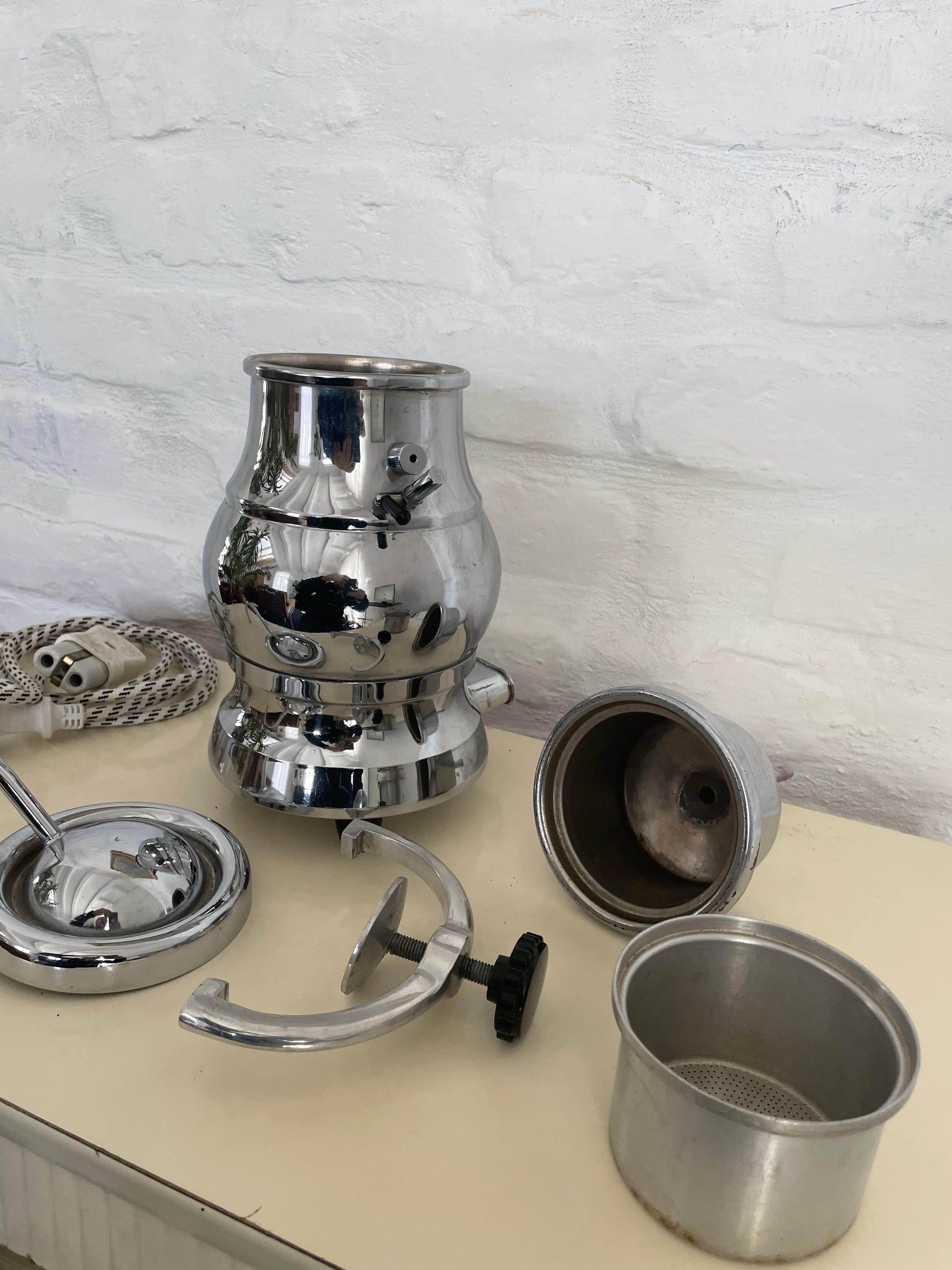 Steel Vintage Electric Coffee Pot by Holley & Schöffel for Bavaria Germany, 1932