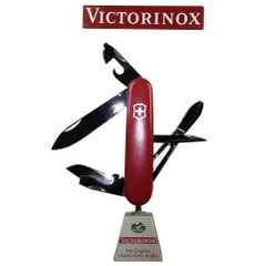 Used Electric Shop Display Victorinox Pocket Knives Switzerland