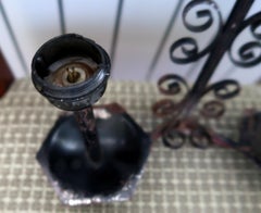 Vintage Electric Wall Sconce: USSR 1970s, Restoration Project, 1J183