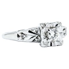 Bague à diamants 14kt Elegance Vintage