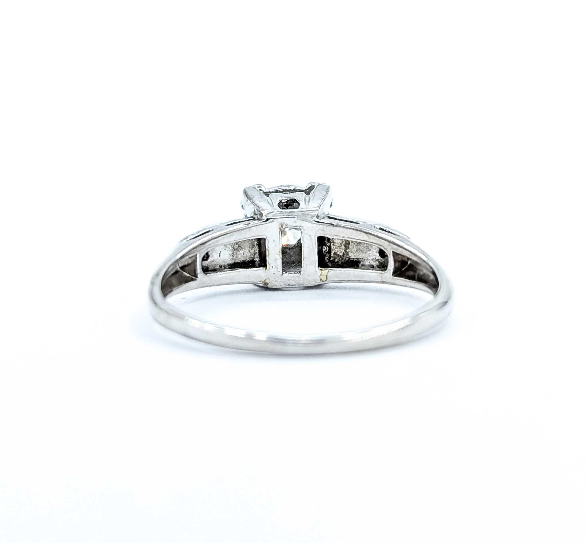 Set di anelli con diamanti Vintage Eleg 14kt in vendita 2
