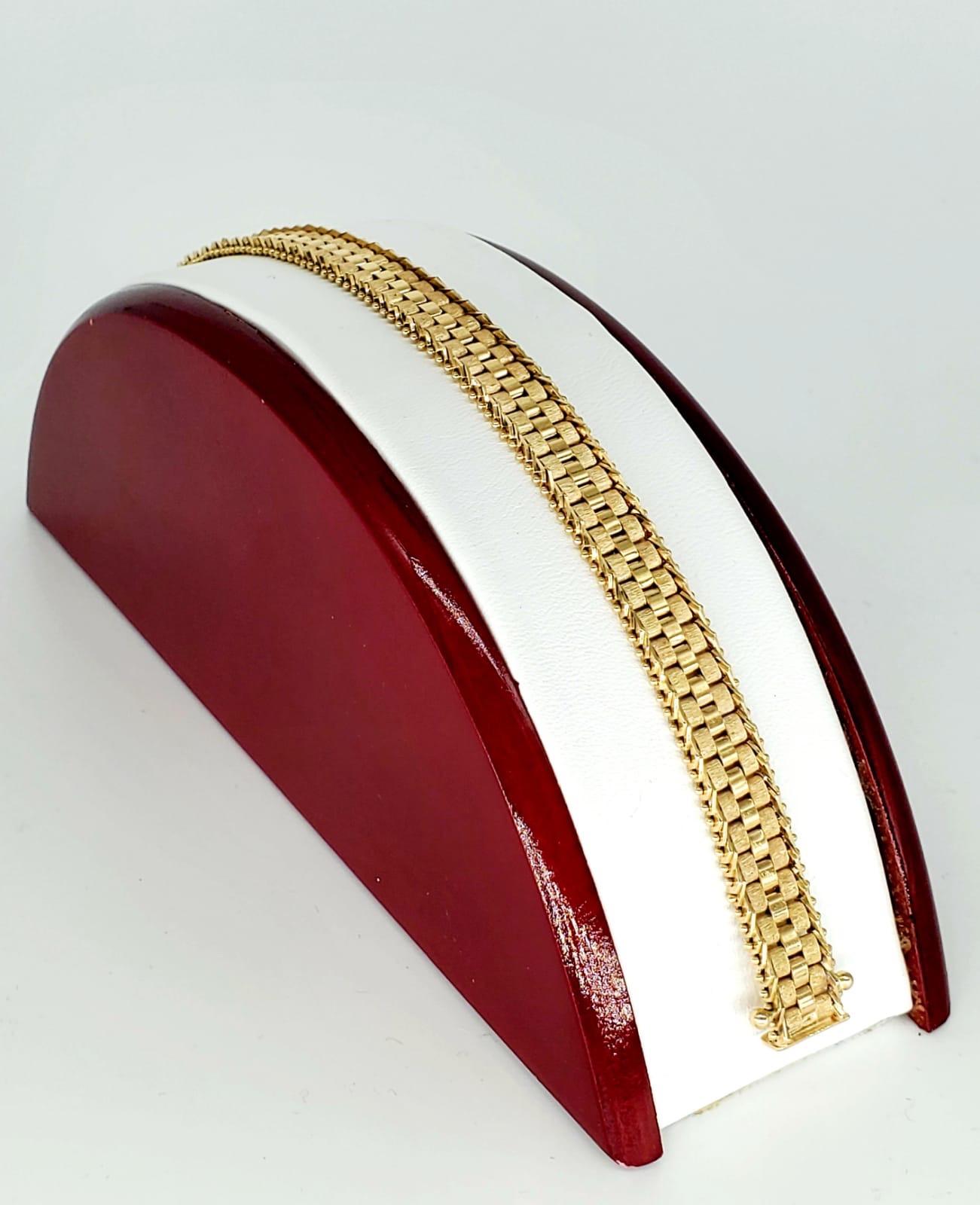 rolex design gold bracelet