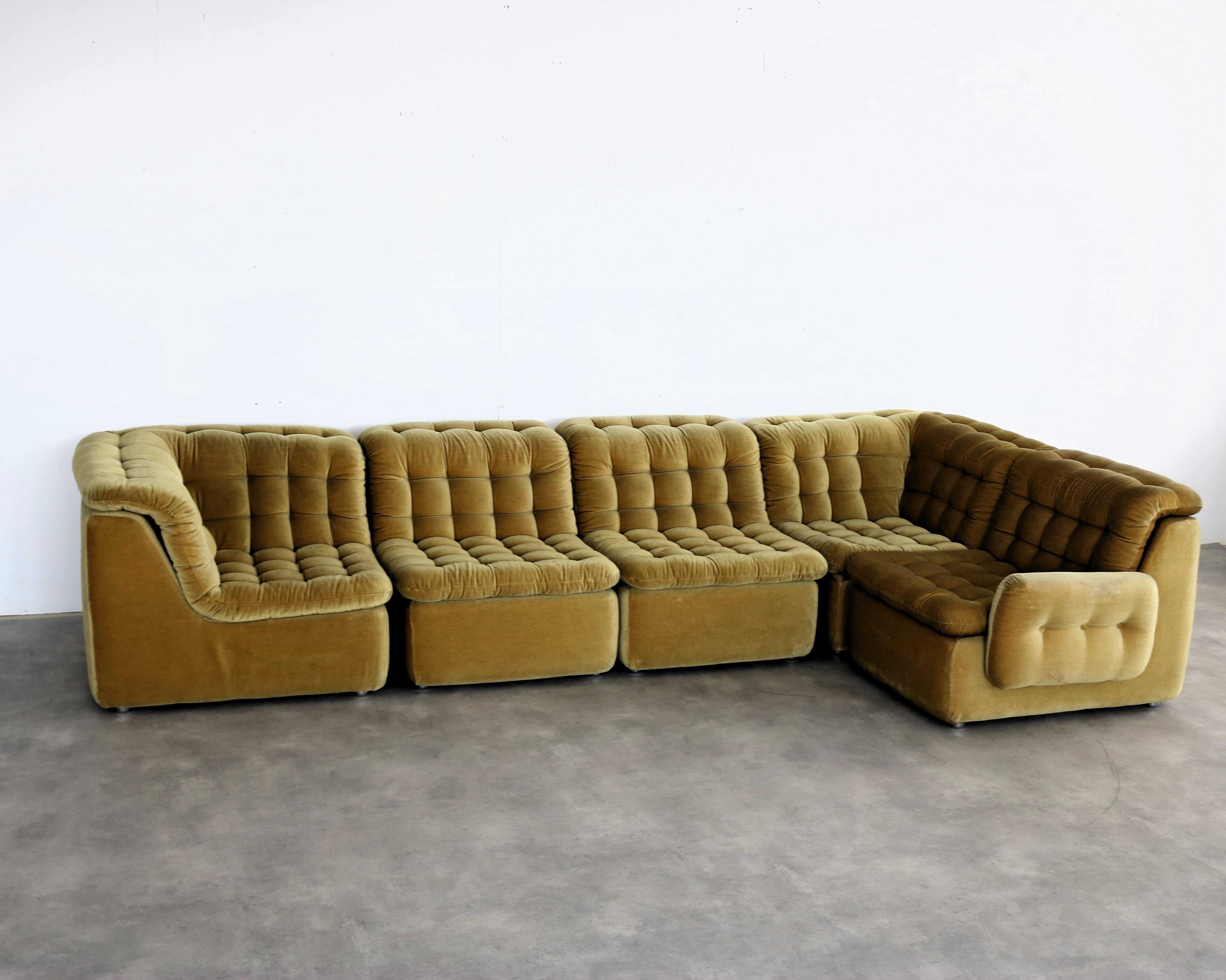 Vintage-Element-Sofa  Bank  70's (Ende des 20. Jahrhunderts)
