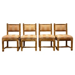 Used Elephant Bamboo Dining Chairs