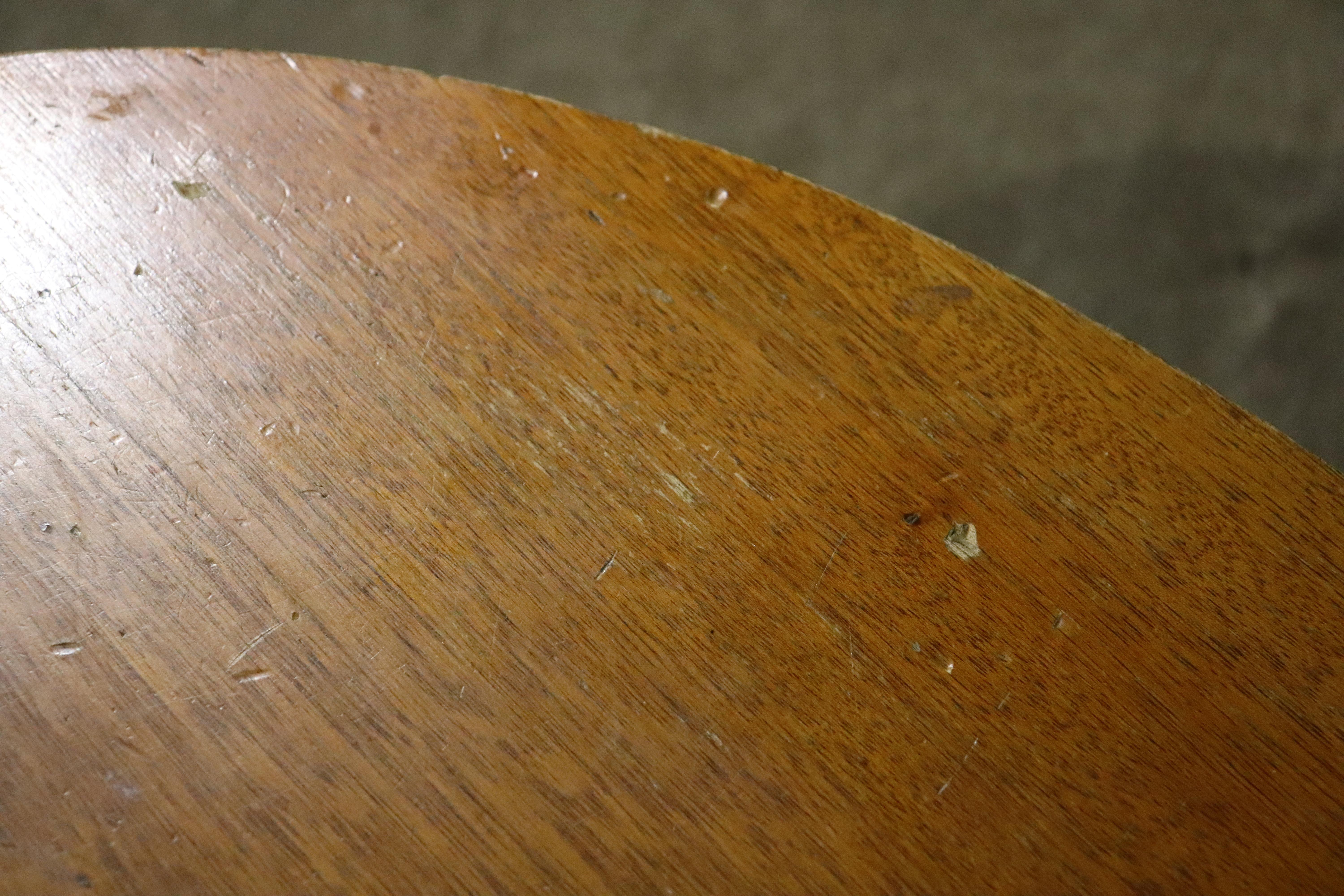 Vintage Elephant Carved Side Table 3
