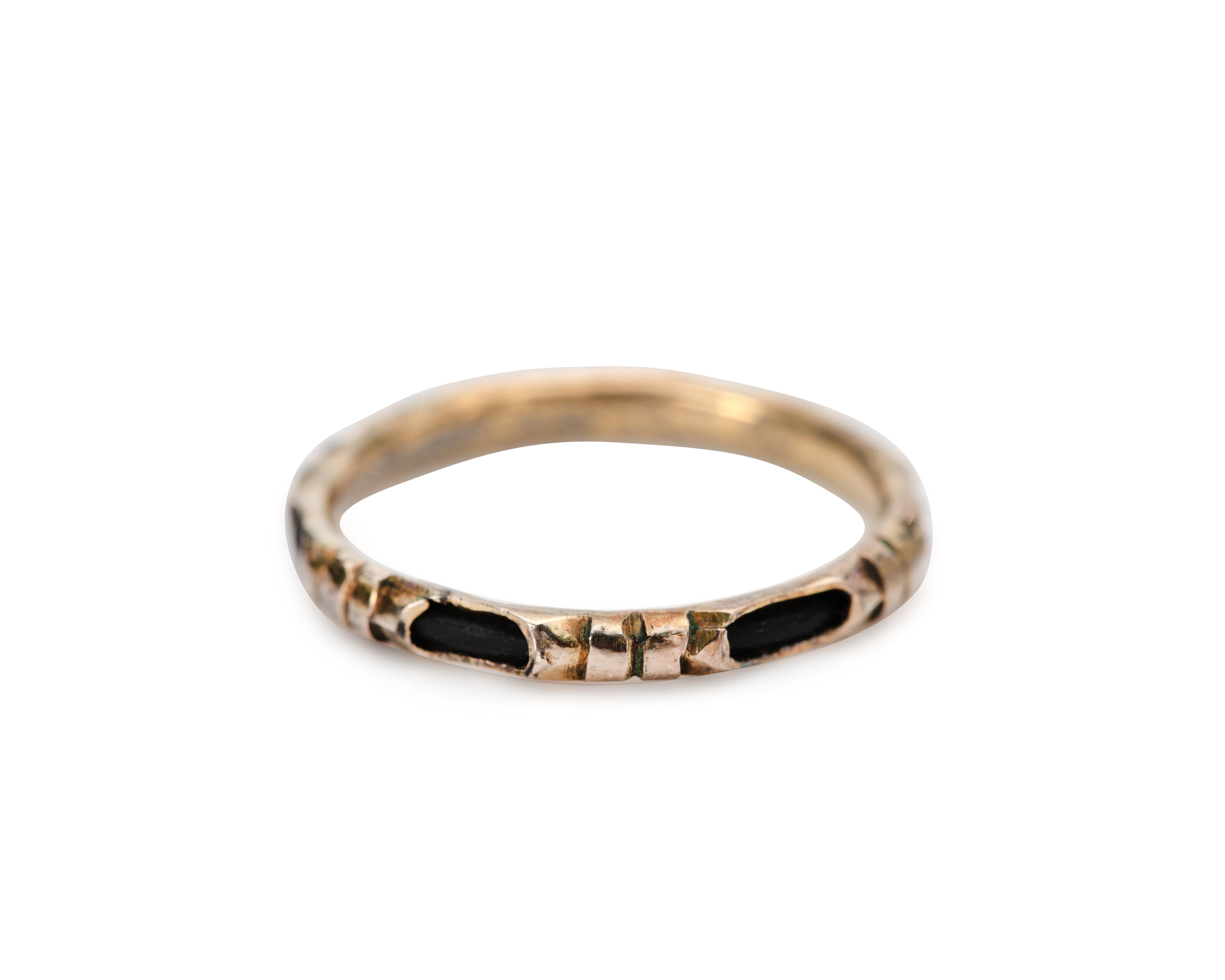 elephant tail ring gold