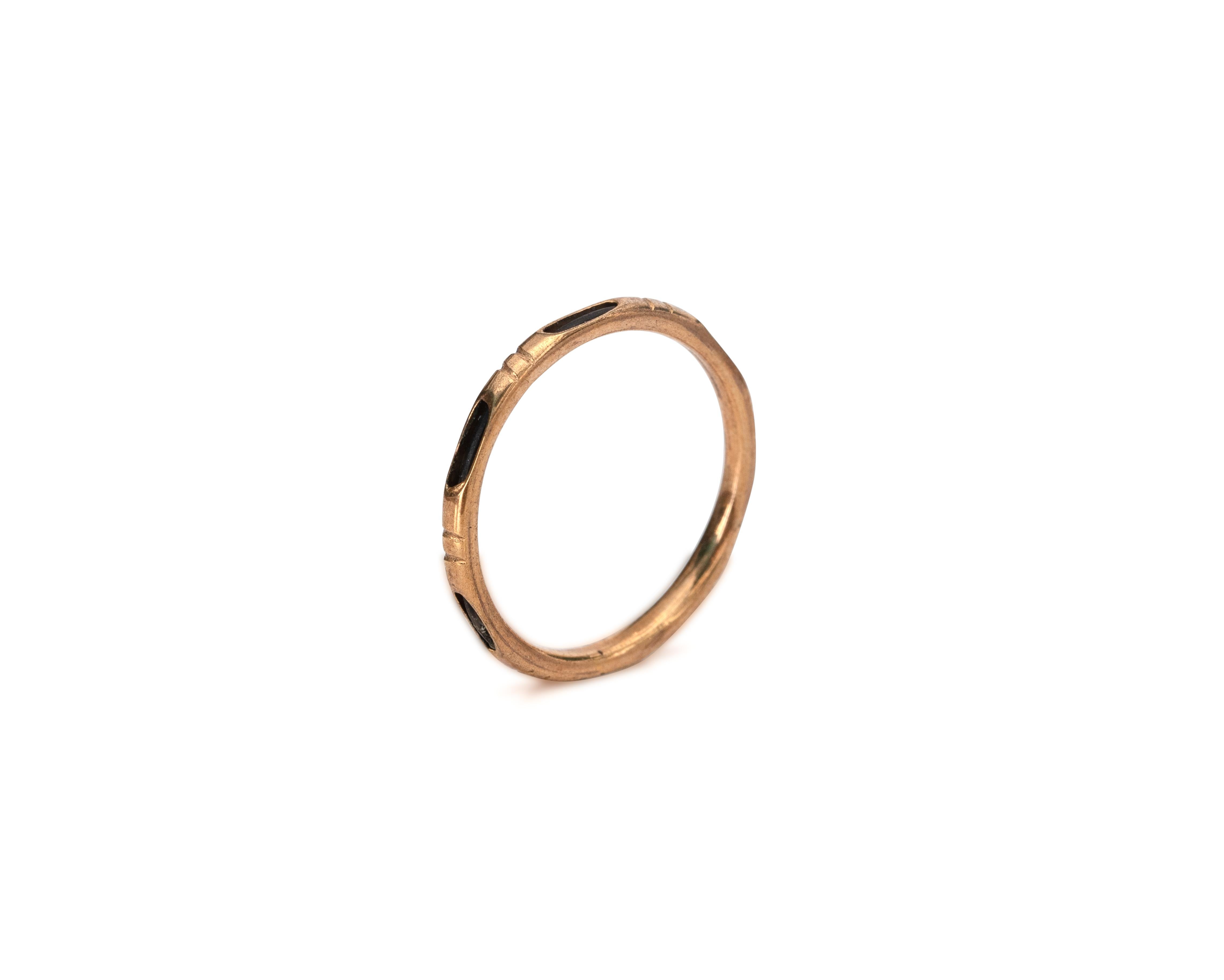 elephant tail ring gold