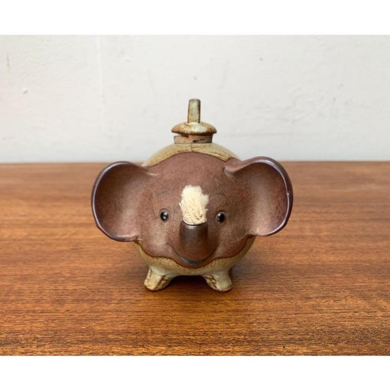 Lampe à l'huile éléphant vintage par Ibuki, 1970 en vente 3