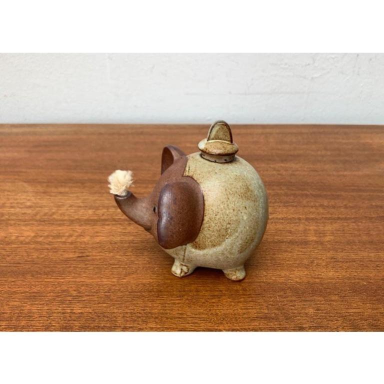 Lampe à l'huile éléphant vintage par Ibuki, 1970 en vente 4