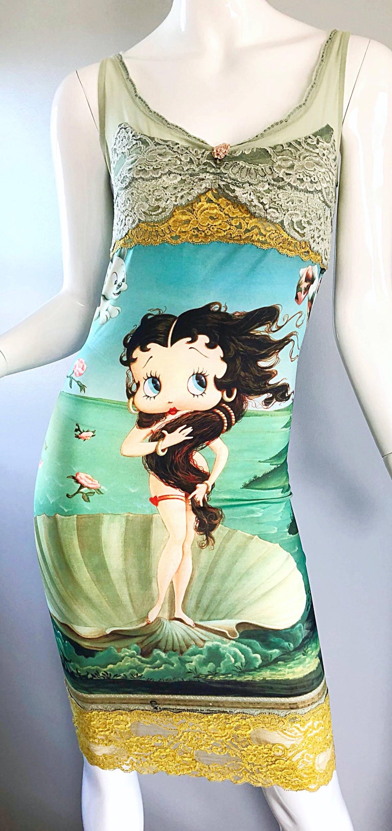 betty boop dress Betty Boop X Unique Vintage Pink Cherry Dress | CLEARANCE