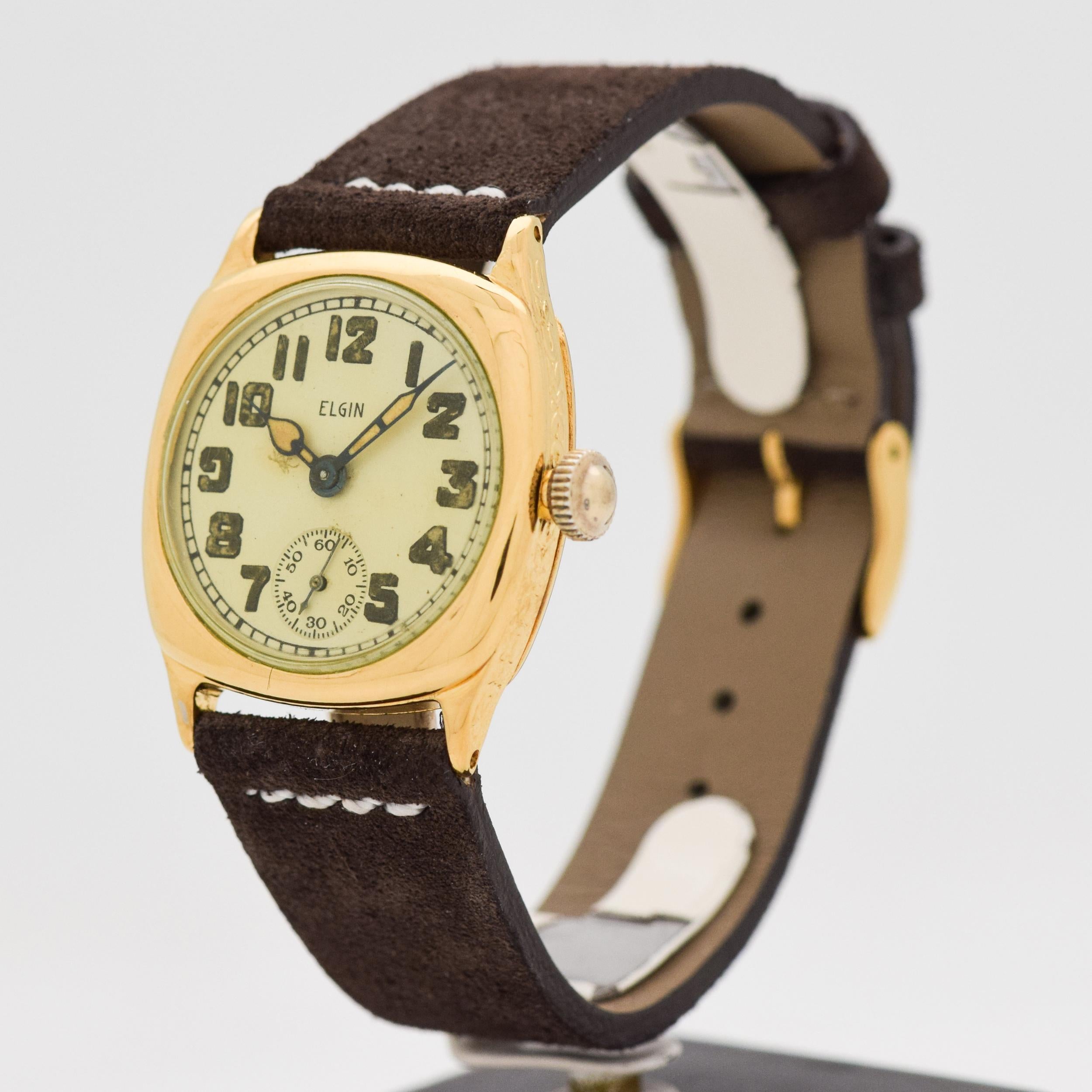 antique elgin wrist watch