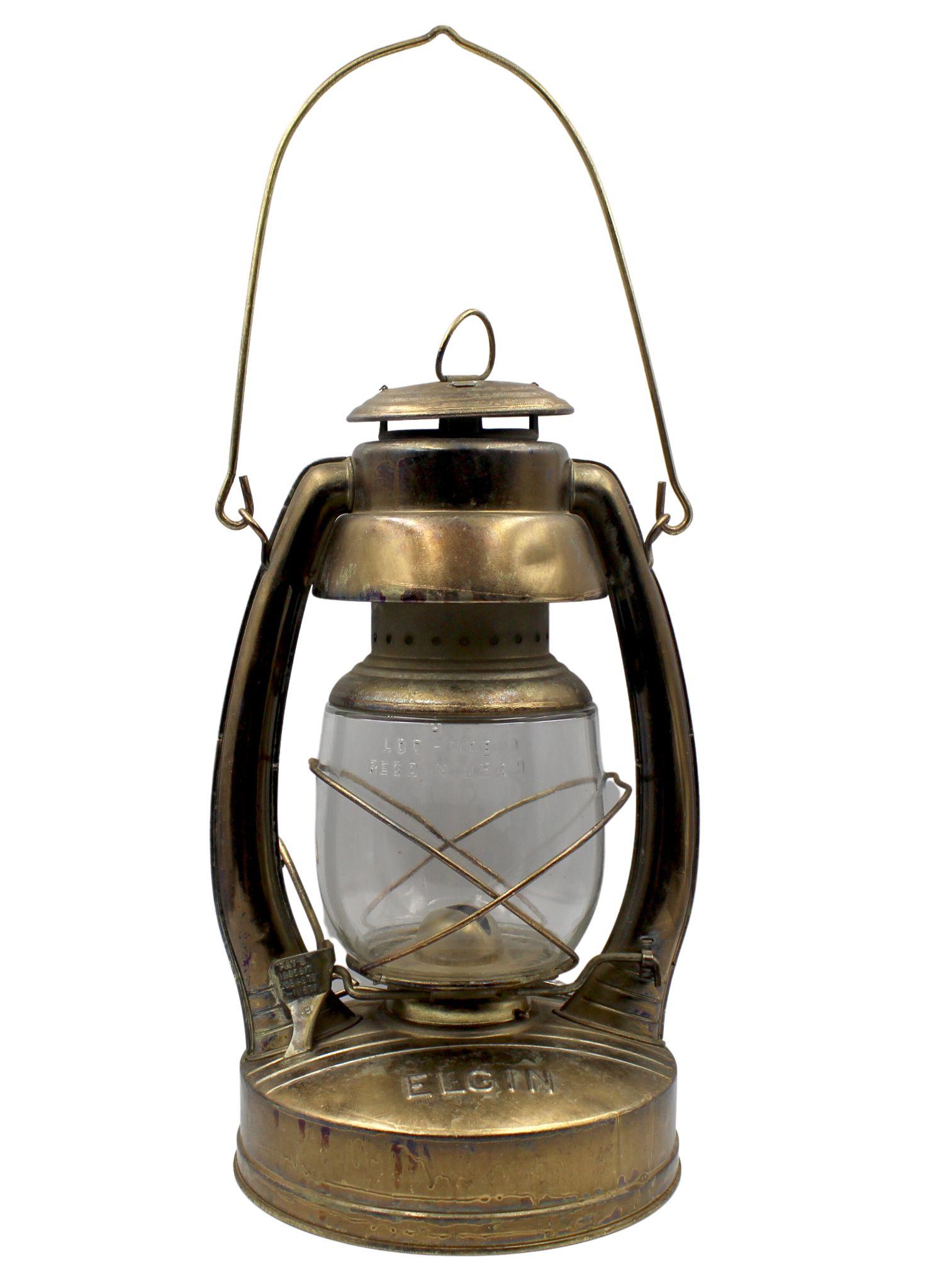Vintage Elgin Kerosene Lantern, Early 20th Century 1