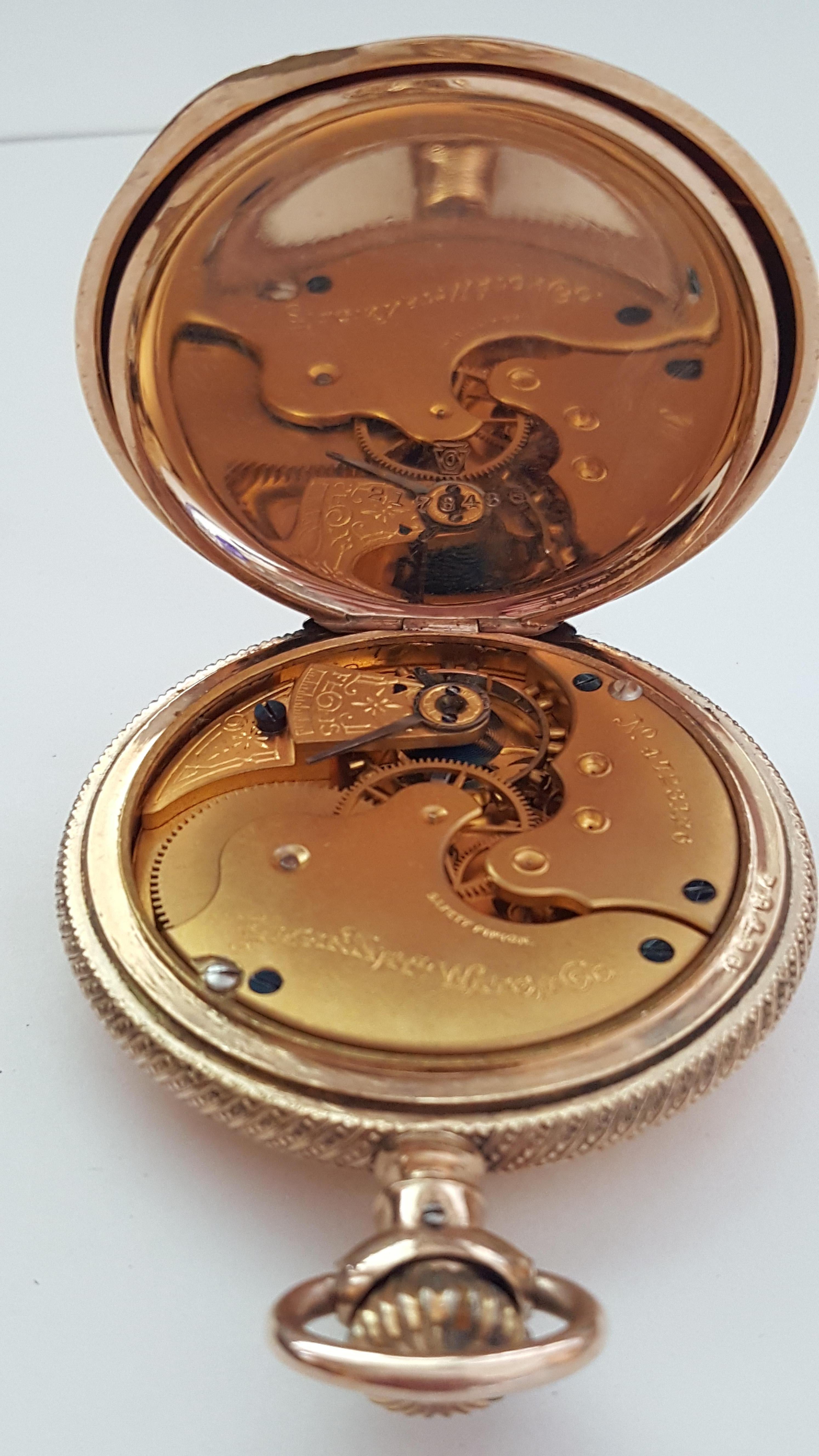 1899 elgin pocket watch