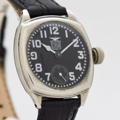 Vintage Elgin WWI Era Military Endurance Base Metal Watch, 1918