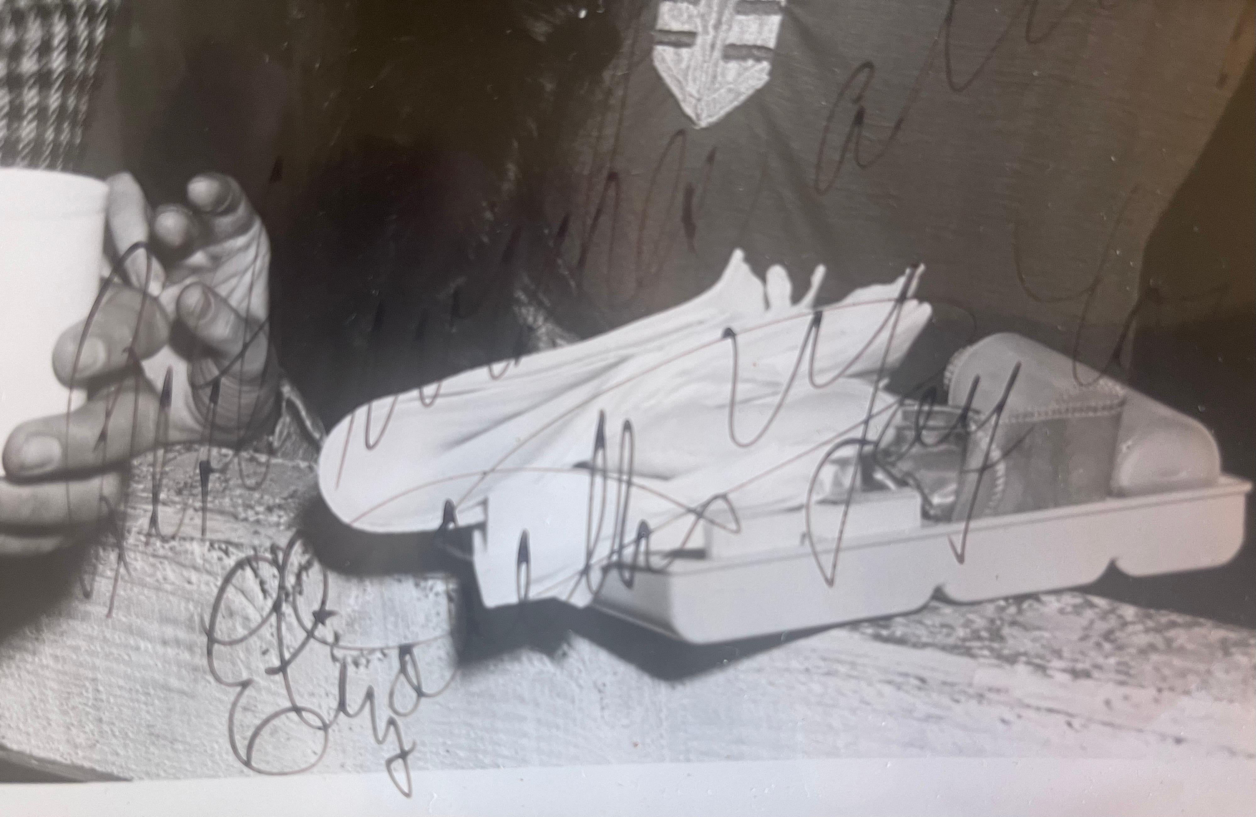 Elizabeth Taylor signierte Vintage-Fotografie im Angebot 3