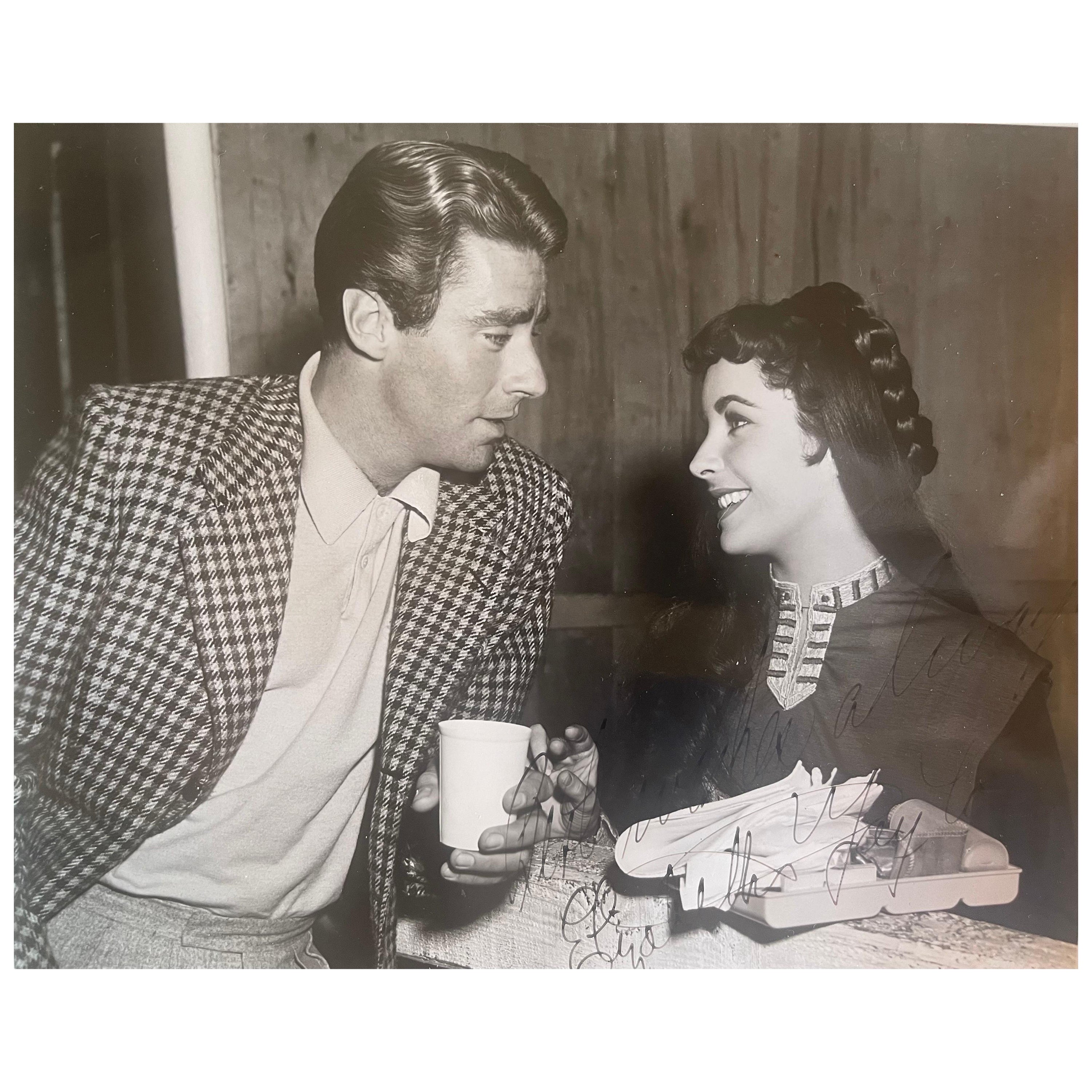 Vintage Elizabeth Taylor Signed Photograph