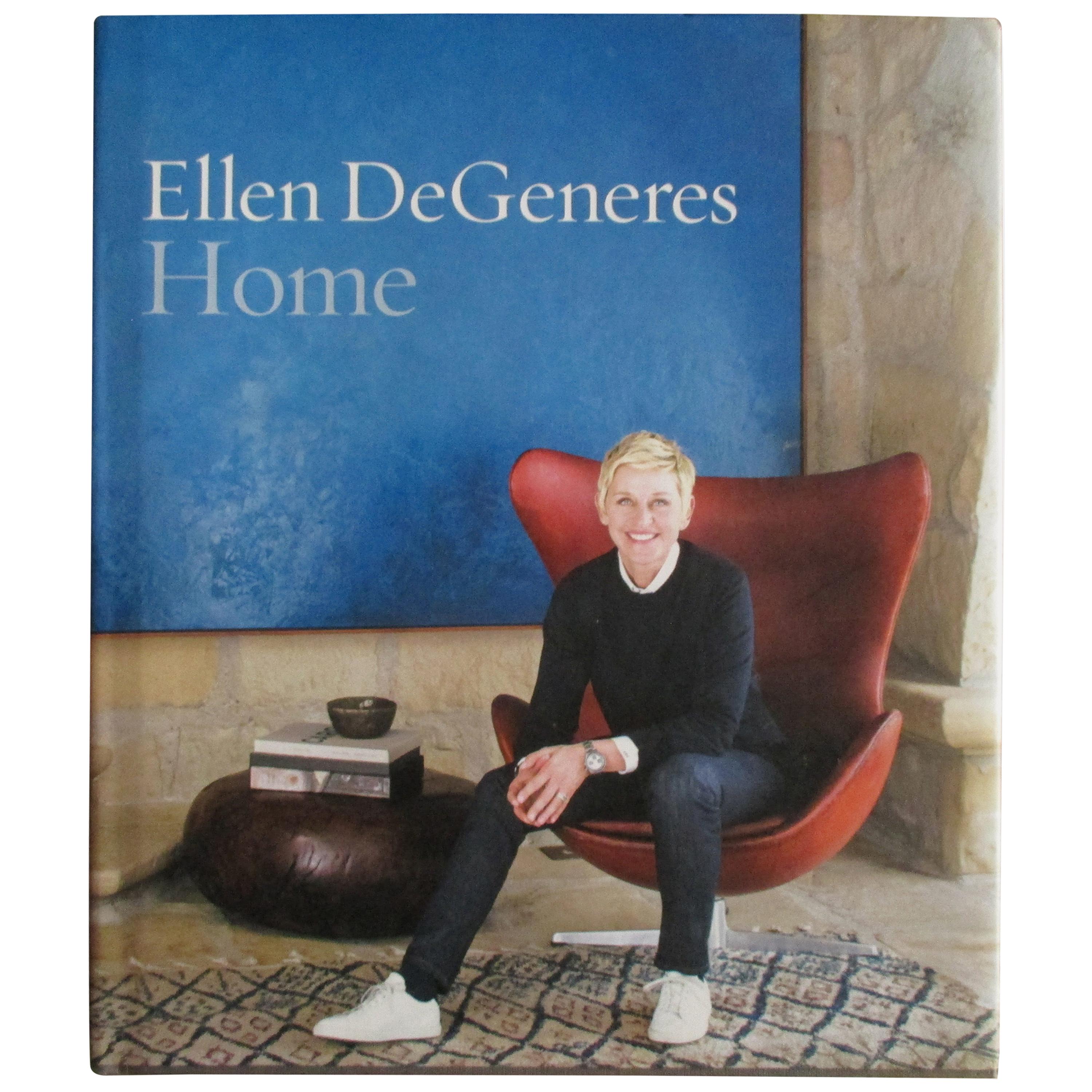 Vintage Ellen DeGeneres Home Coffee Table Book