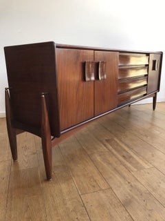 Vintage Elliot's of Newbury Midcentury Teak Retro Sideboard