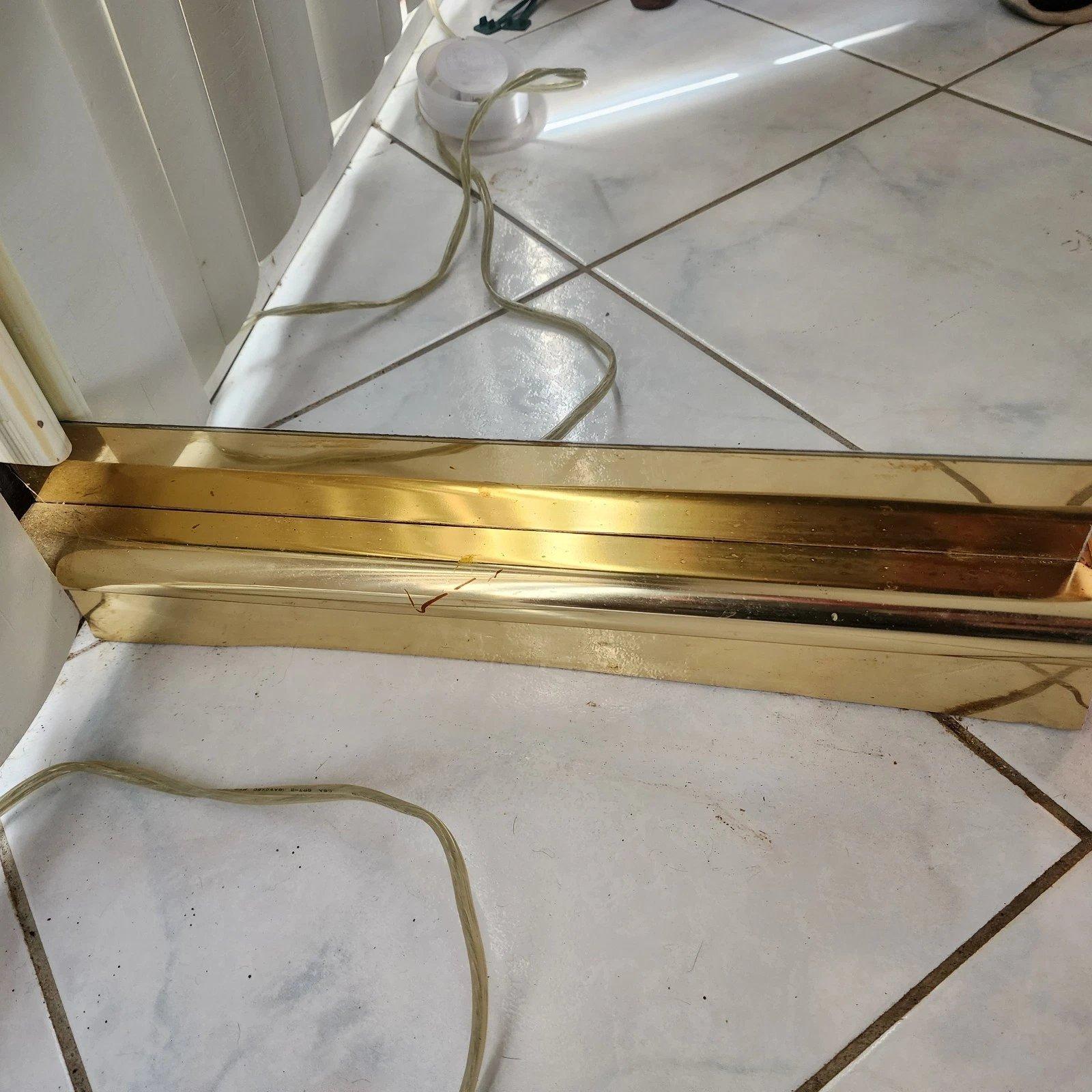 Vintage Ello Style Mirrored Buffet Sideboard For Sale 9