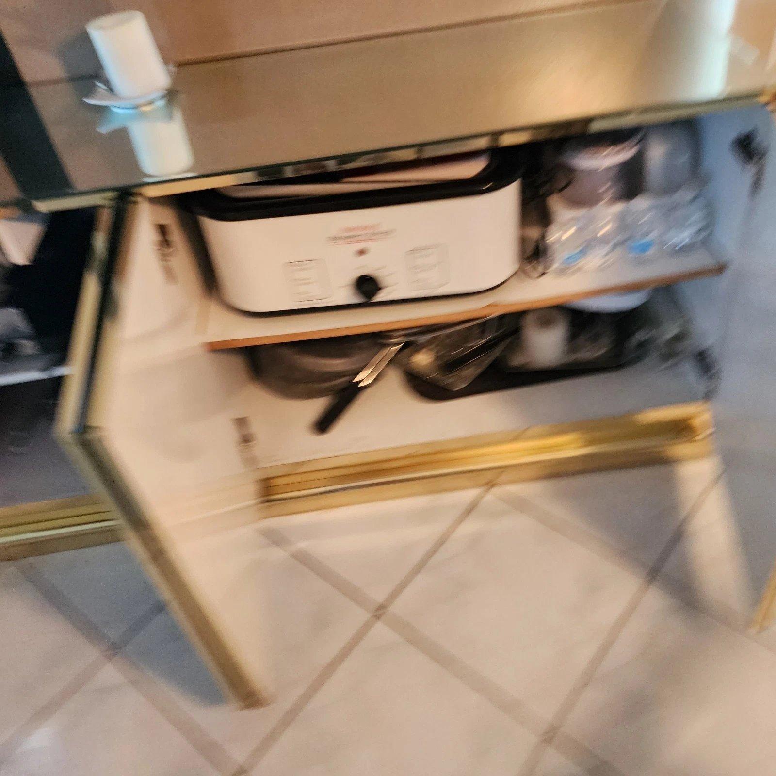 Vintage Ello Style Mirrored Buffet Sideboard For Sale 3