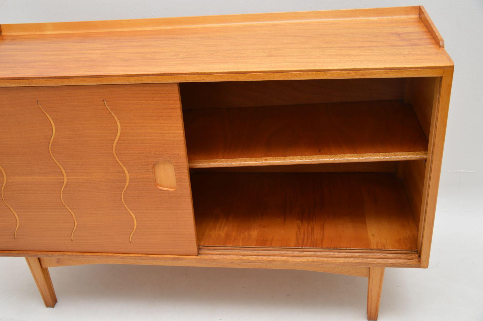 20th Century Vintage Elm and Walnut Sideboard by Ian Audley for GW Evans For Sale