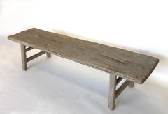 Vintage Elm Bench