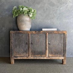 Vintage Elm Console
