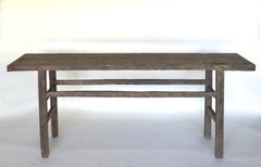 Vintage Elm Console