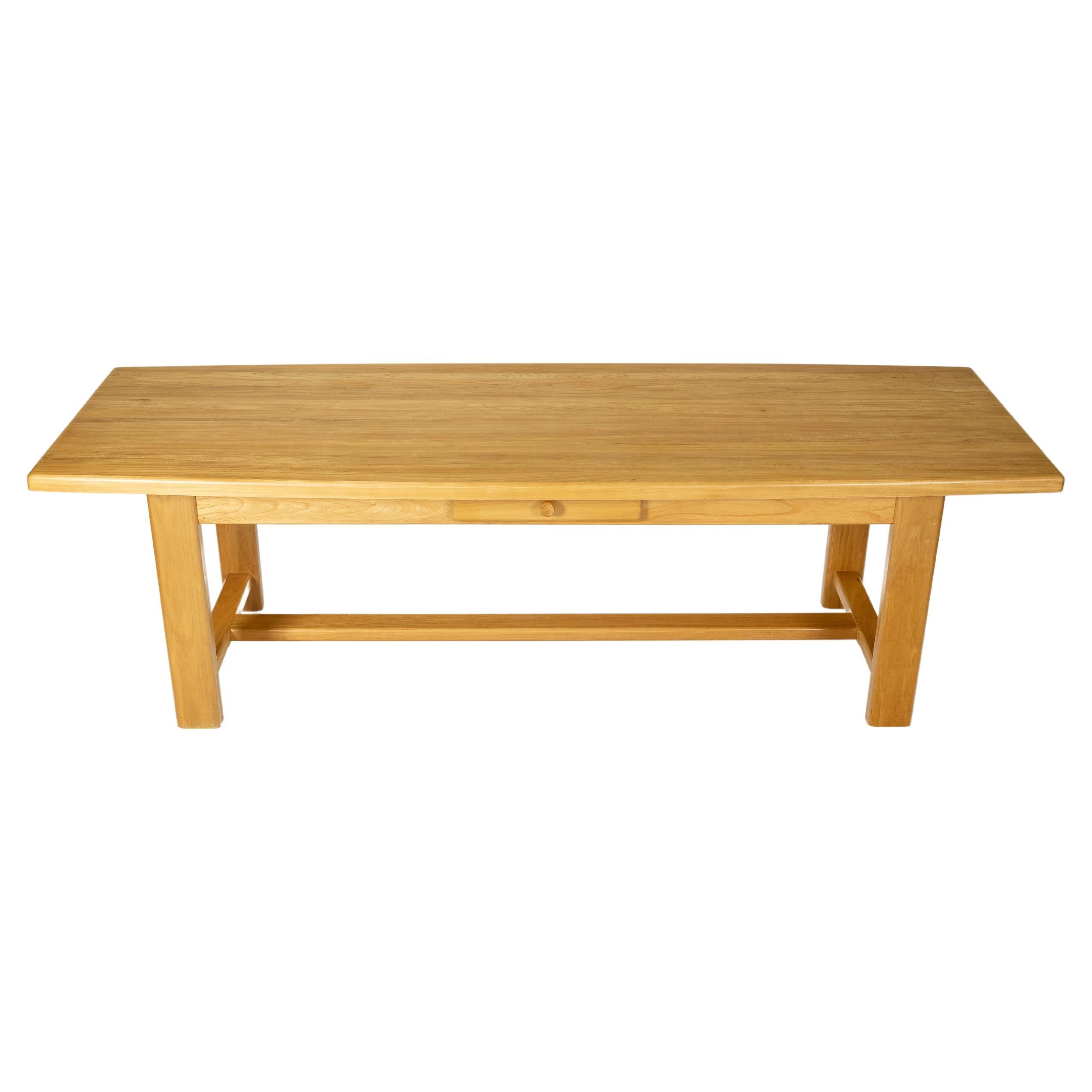 Vintage Elm Dining Table