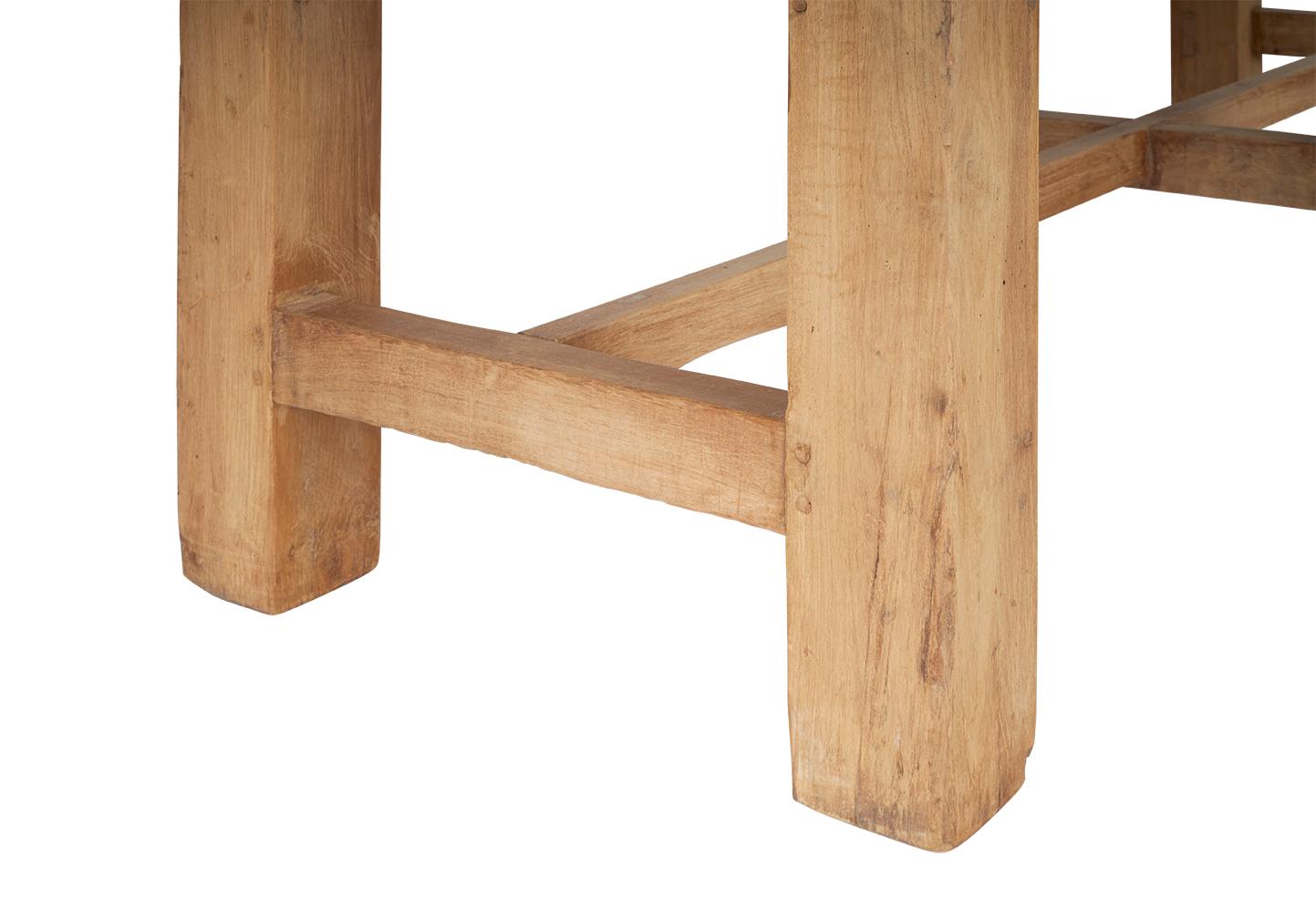 Vintage Ulme Laden Tisch (Holz) im Angebot