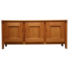 Vintage elm sideboard by Maison Regain editions