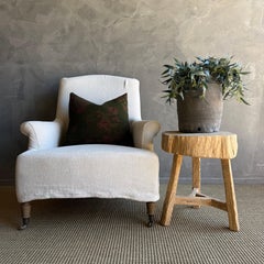 Table en bois d'orme vintage #L03