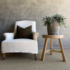 Table en bois d'orme vintage #M45