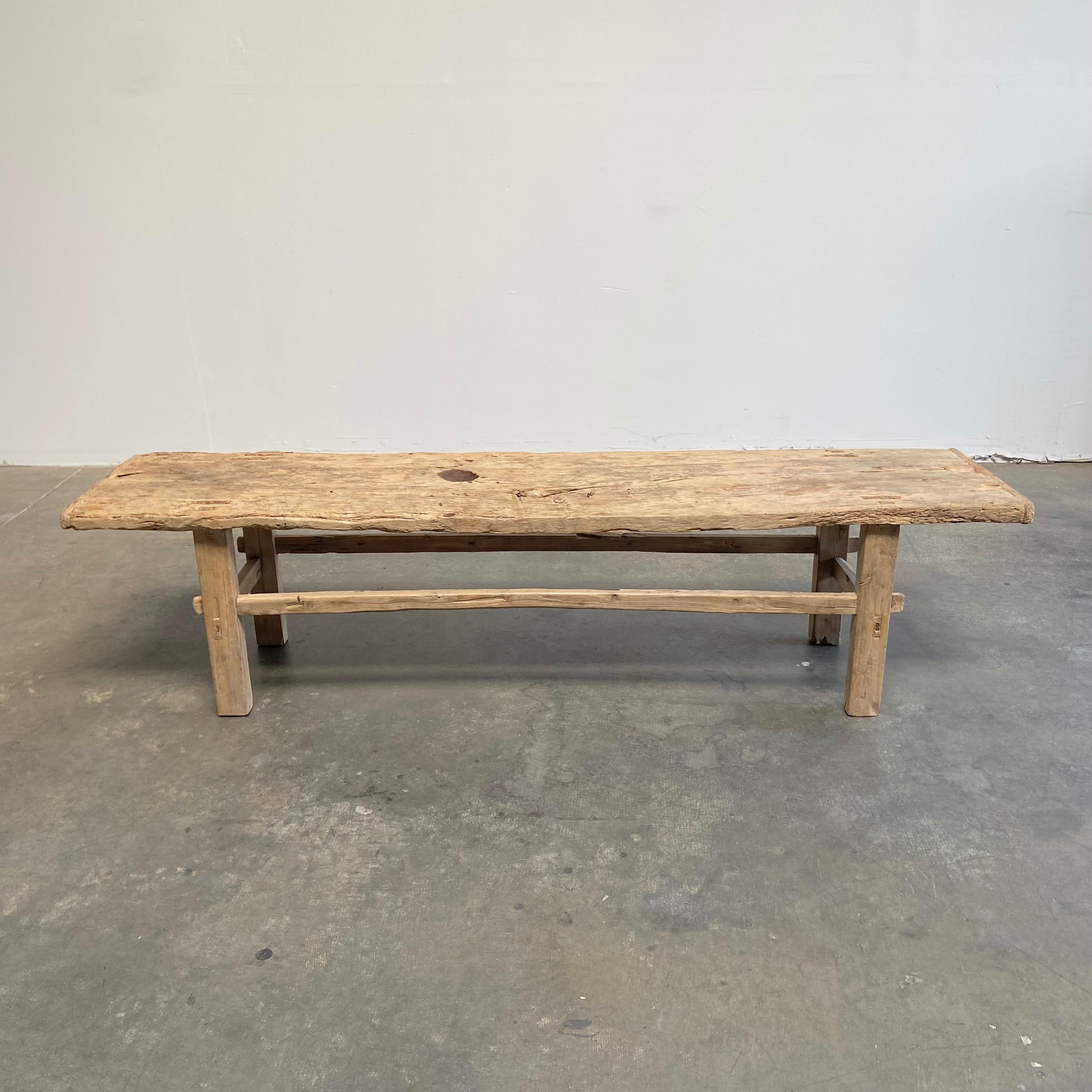 bench seat coffee table