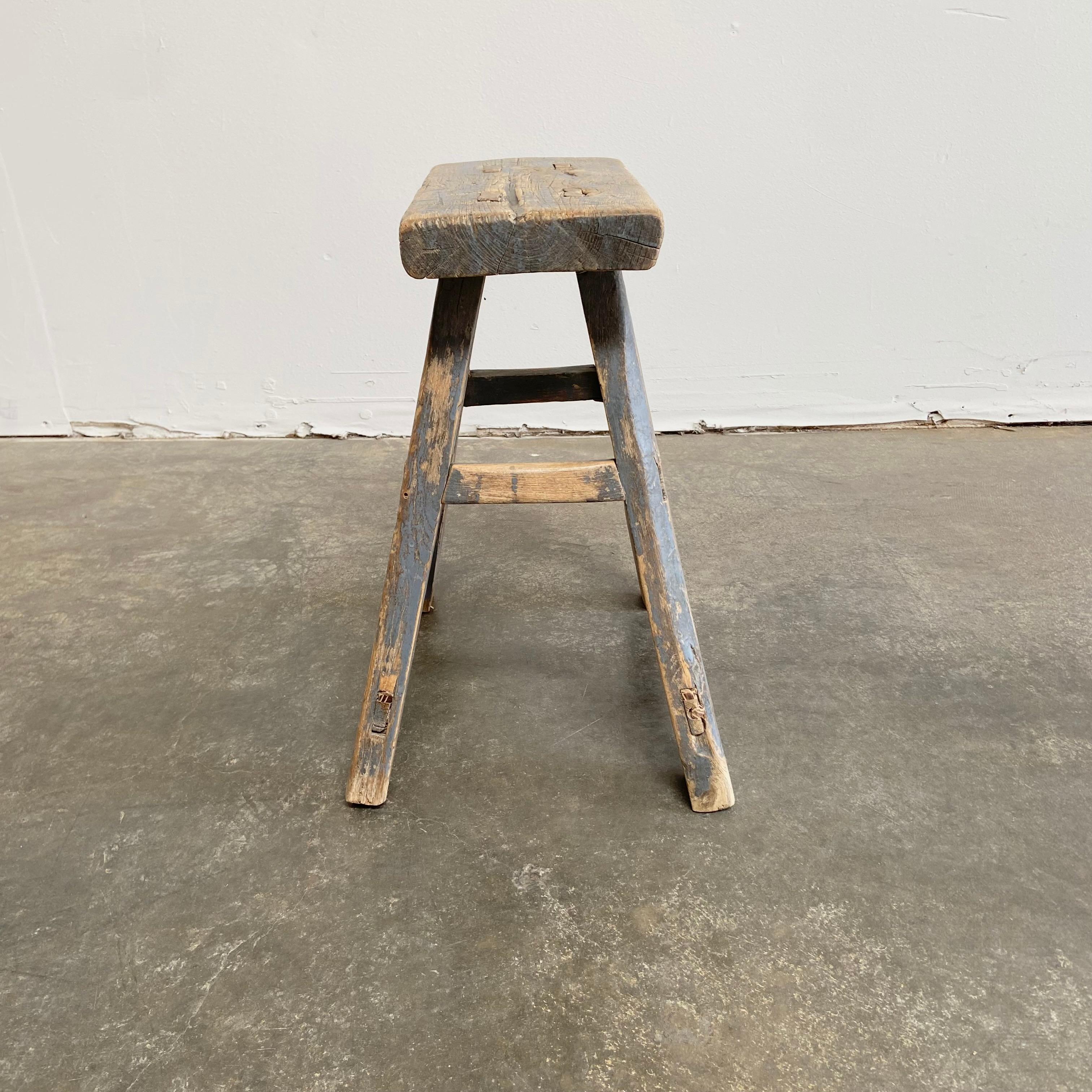 elm wood stool